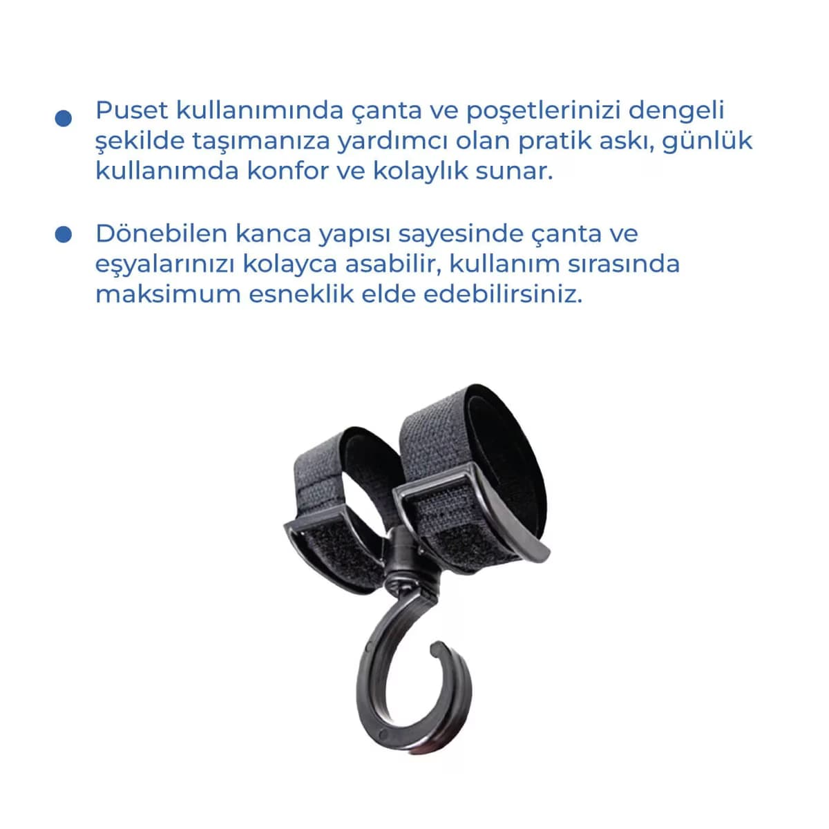 Babyjem Puset Askısı 1 Adet 5