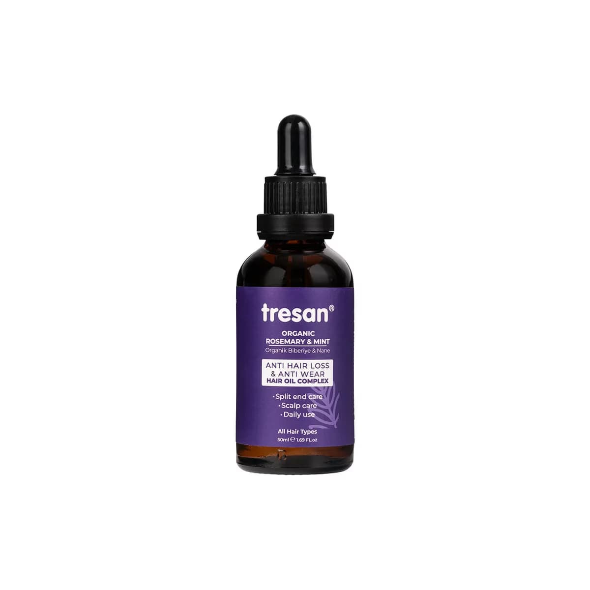 Tresan Saç Bakım Yağı Biberiye 50 ml