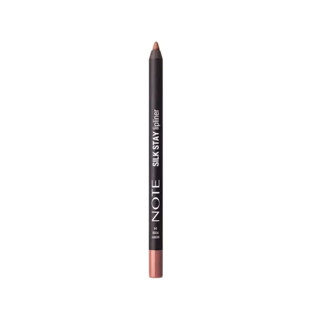 Note Silk Stay Lipliner 04 Berry Rose, 1 Adet