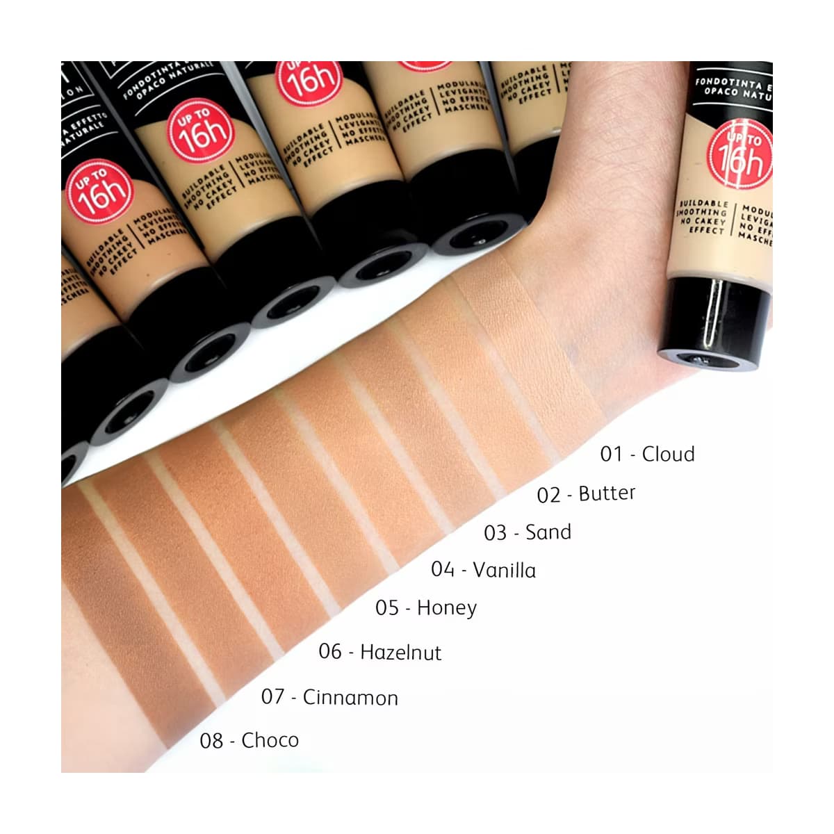 Astra Soft Matte Mat Fondöten Sand - Gratis 2