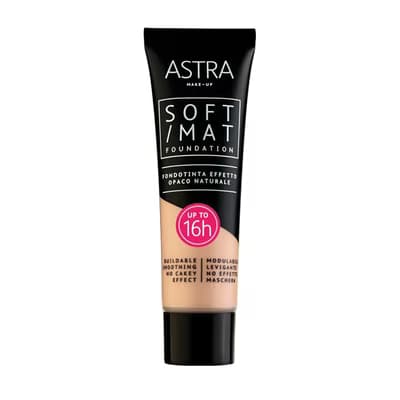 Astra Soft Matte Mat Fondöten Sand - Gratis