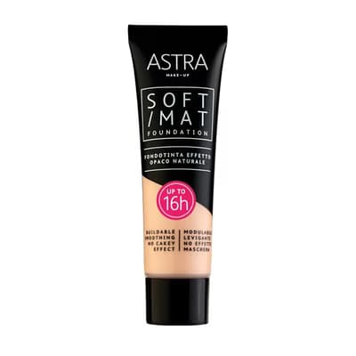 Astra Soft Matte Mat Fondöten Butter - Gratis