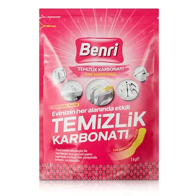 Benri Temizlik Karbonatı 1 kg - Gratis