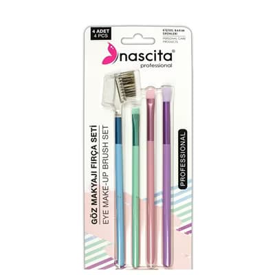 Nascita Göz Fırça Seti 4'lü - Gratis