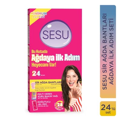 Sesu Ağdaya İlk Adım Seti 24'lü - Gratis
