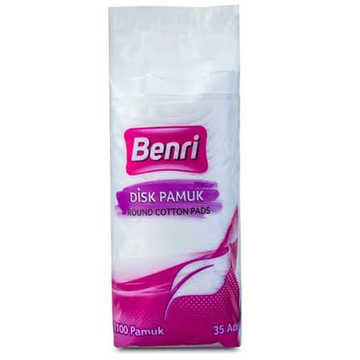 Benri Disk Pamuk 35 Adet - Gratis