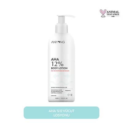 Anyong AHA %12 Vücut Losyonu 250 ml - Gratis