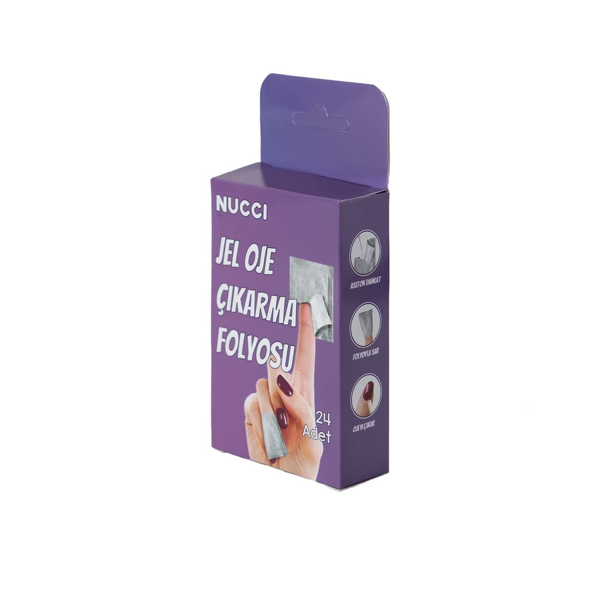 Nucci Jel Tırnak Çıkarma Kağıdı - Gratis 2
