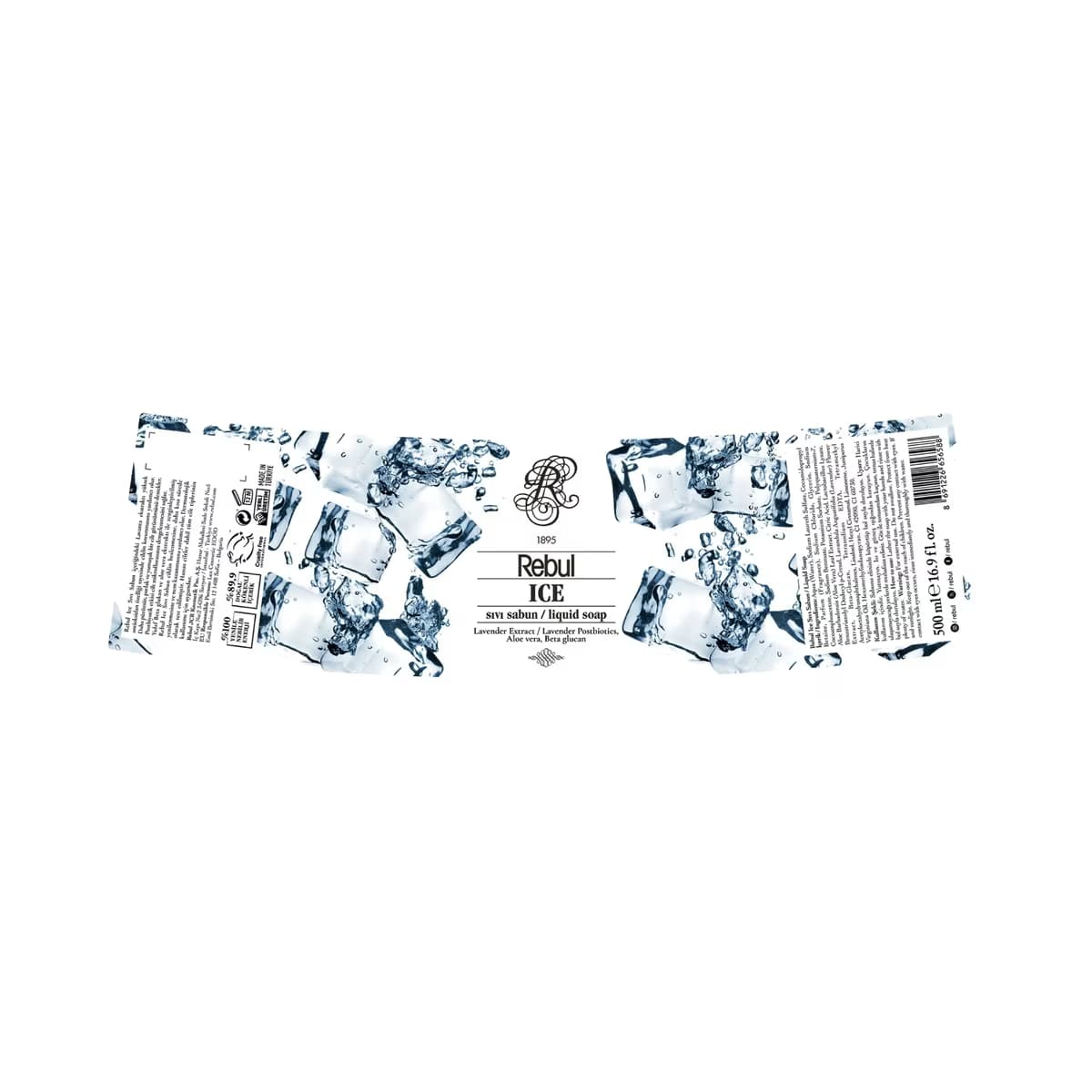 Rebul Ice Sıvı Sabun 500 ml - Gratis 2