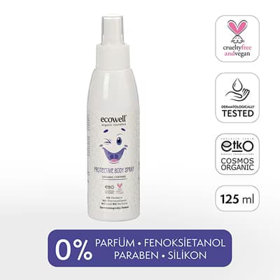 Ecowell Bebek Koruyucu Sprey 125 ml - Gratis