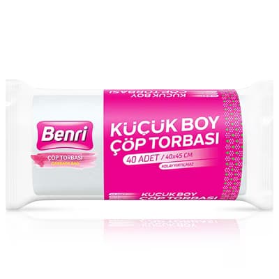 Benri Çöp Torbası Küçük Boy 40'lı - Gratis