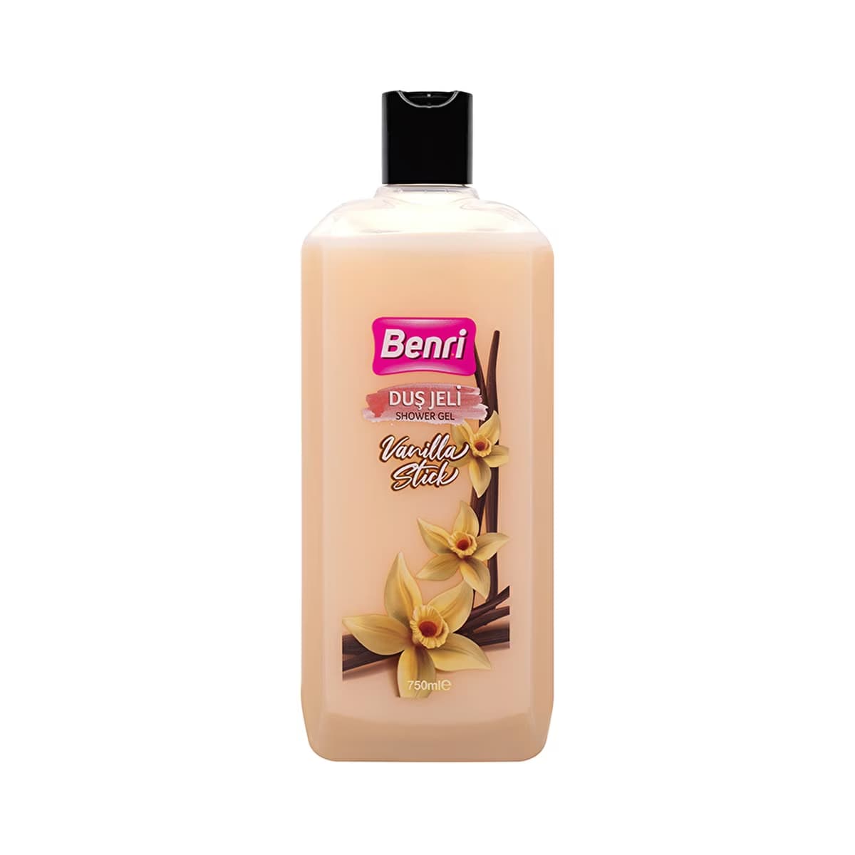 Benri Duş Jeli Vanilla Stick 750 ml - Gratis