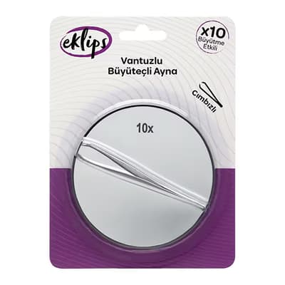 Eklips Vantuzlu Ayna ve Cımbız Seti - Gratis