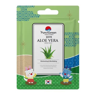 Pure Korean Aloe Vera Yüz Maskesi - Gratis