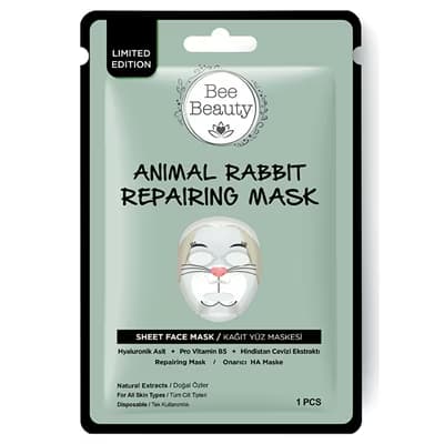 Bee Beauty Rabbit Kağıt Maske 25 gr - Gratis