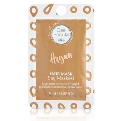 Bee Beauty Saç Maskesi Argan 25 ml - Gratis