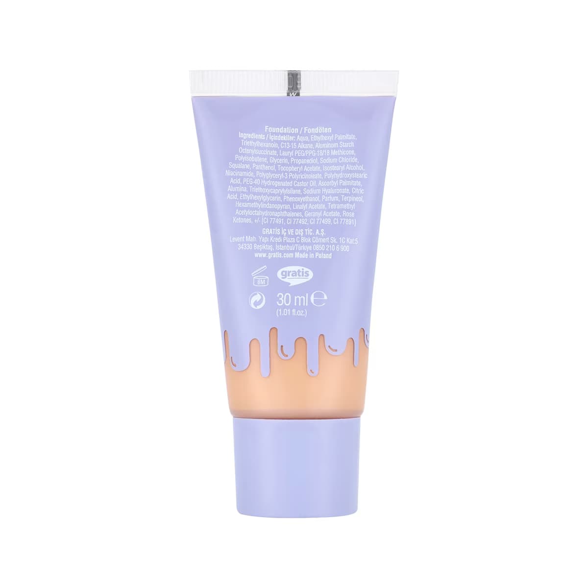 Beaulis Tone It Fondöten 134 Sand - Gratis 5