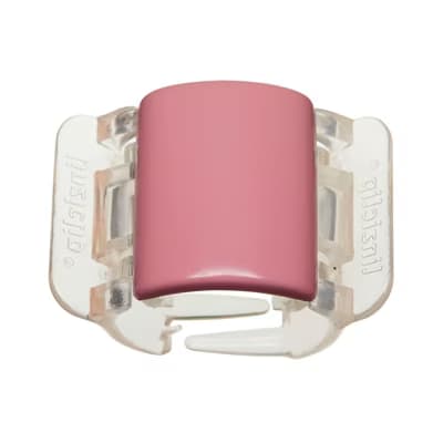 Linziclip Midi Mat Koyu Pembe Toka - Gratis