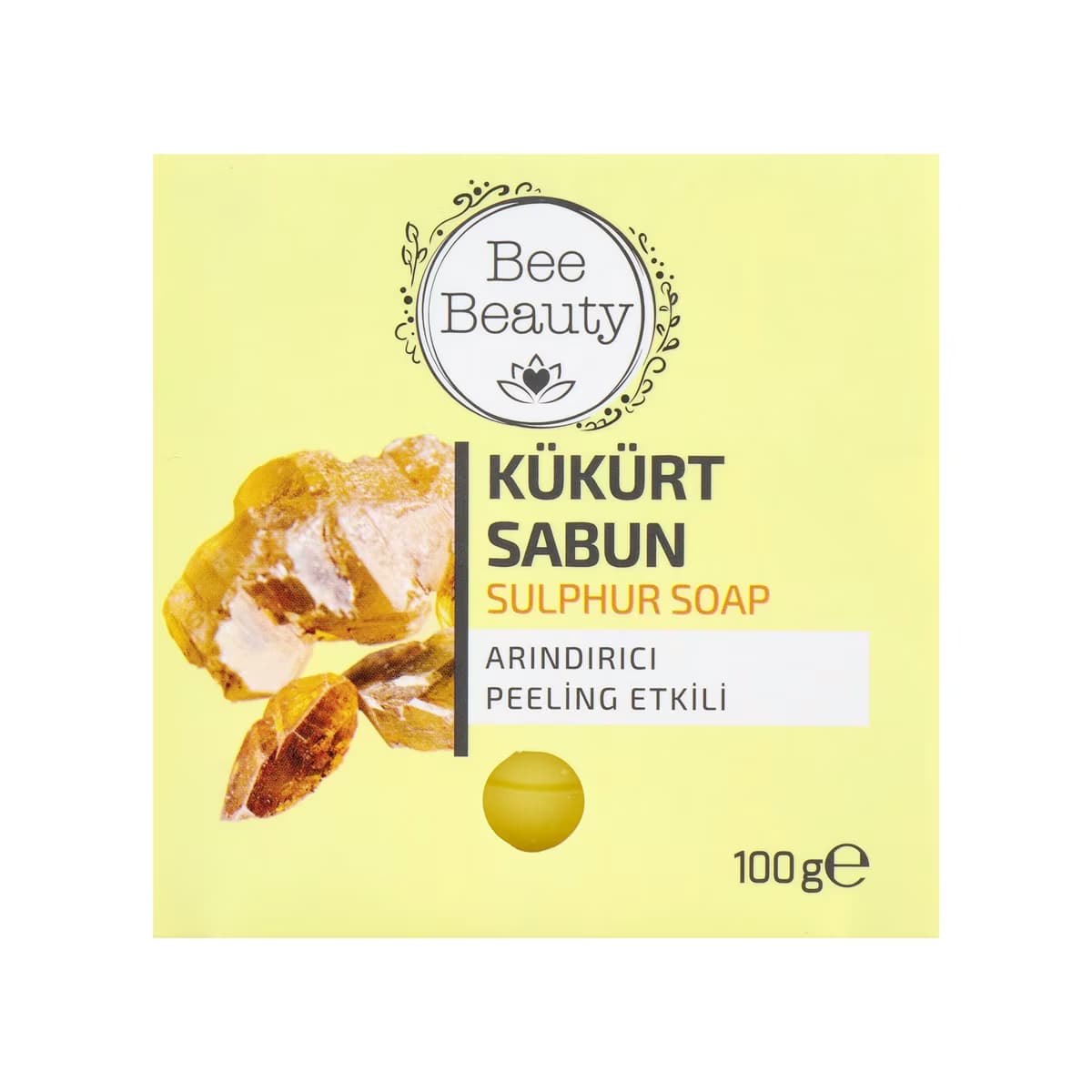 Bee Beauty Kükürt Kalıp Sabun 100 gr - Gratis