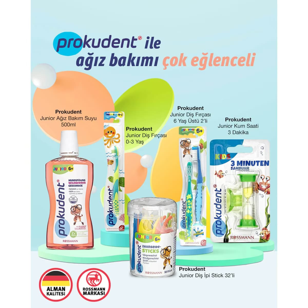 Prokudent Çocuk Diş İpi 6 Yaş Üzeri 32 Adet 2