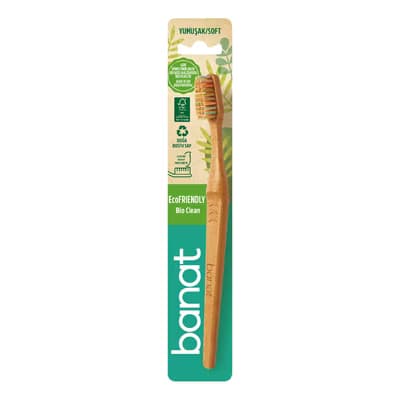 Banat Bio Clean Diş Fırçası (Yumuşak) - Gratis