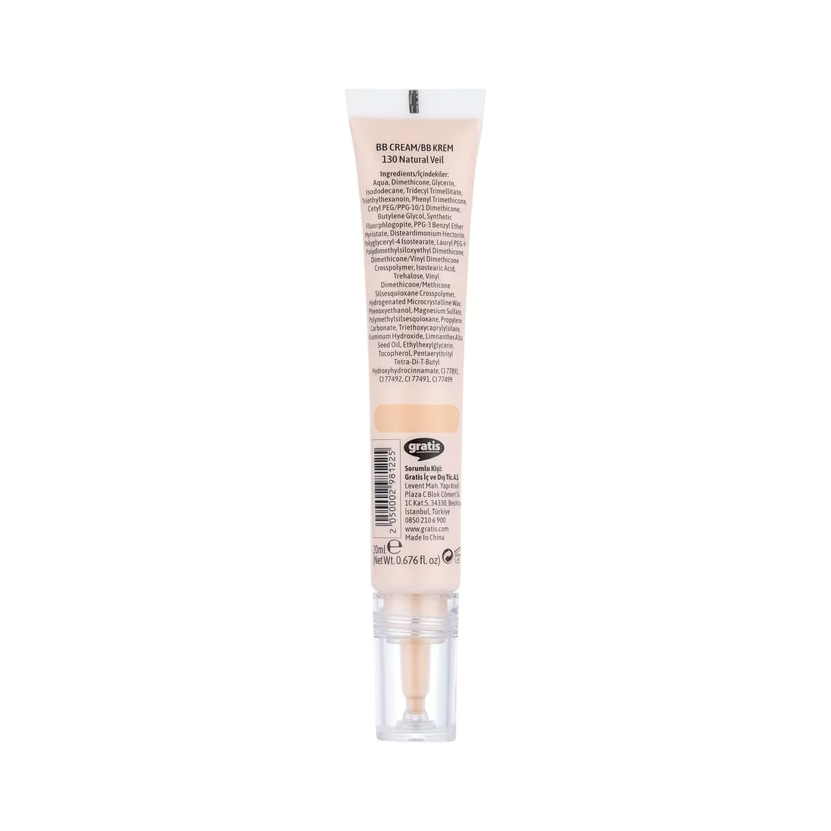 LYKD Slim BB Krem 130 Natural Veil - Gratis 5