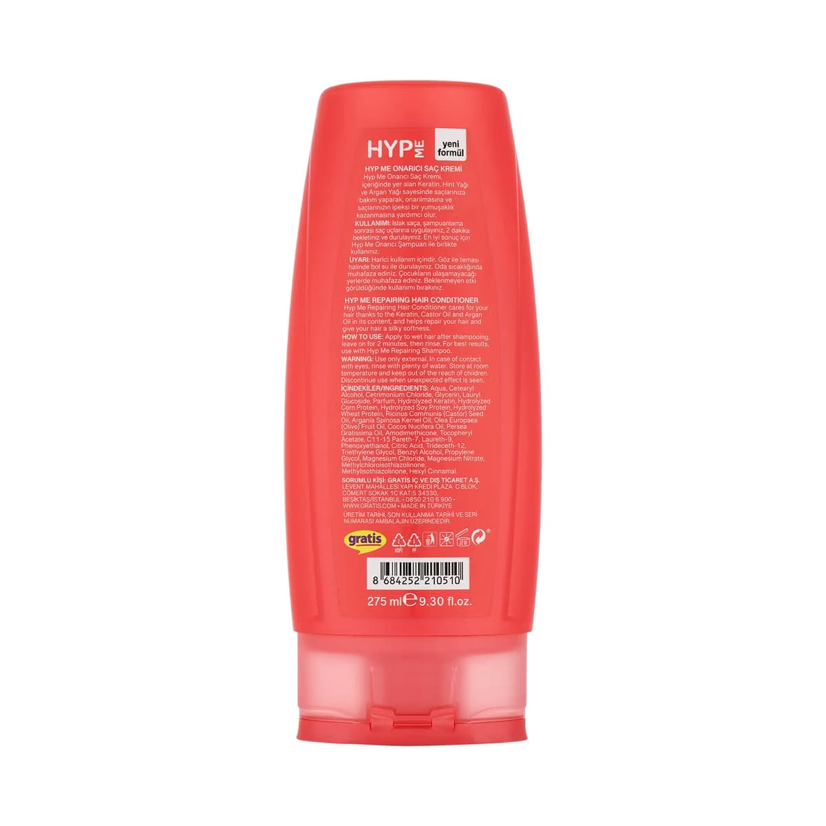 Hyp Me Onarıcı Saç Kremi 275 ml - Gratis 2
