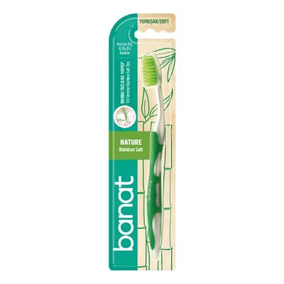 Banat Bamboo Salt Diş Fırçası (Yumuşak) - Gratis