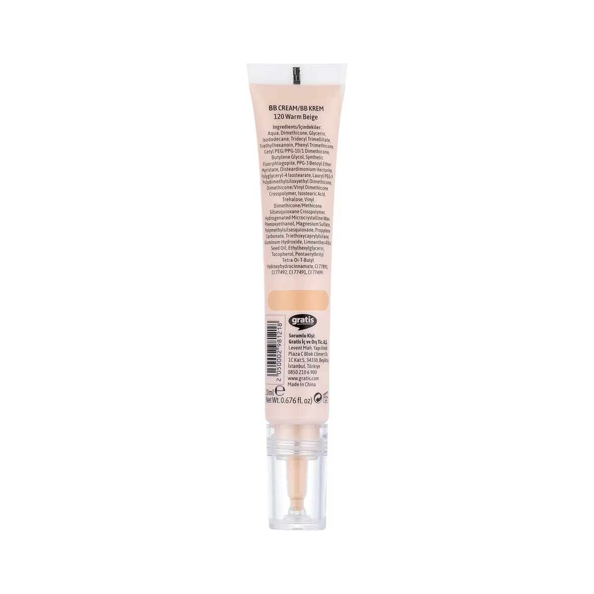 LYKD Slim BB Krem 120 Warm Beige - Gratis 5