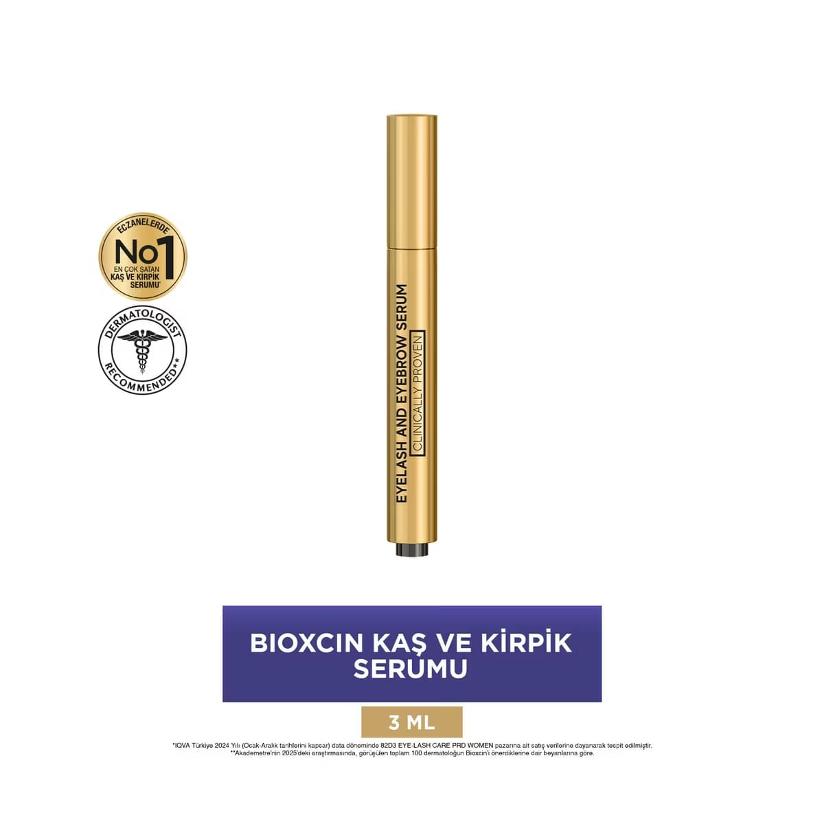 Bioxcin Kaş ve Kirpik Serumu 3 ml - Gratis 2