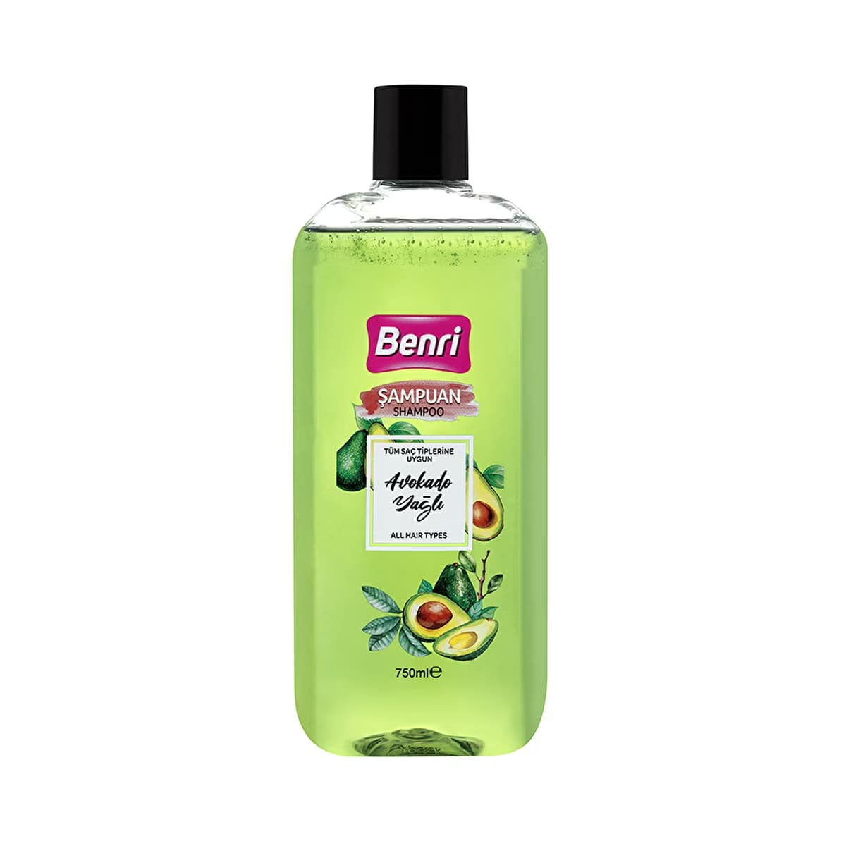 Benri Avokado Yağlı Şampuan 750 ml - Gratis