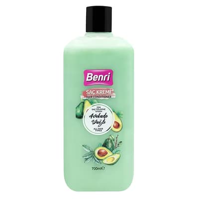 Benri Avokado Saç Kremi 700 ml - Gratis