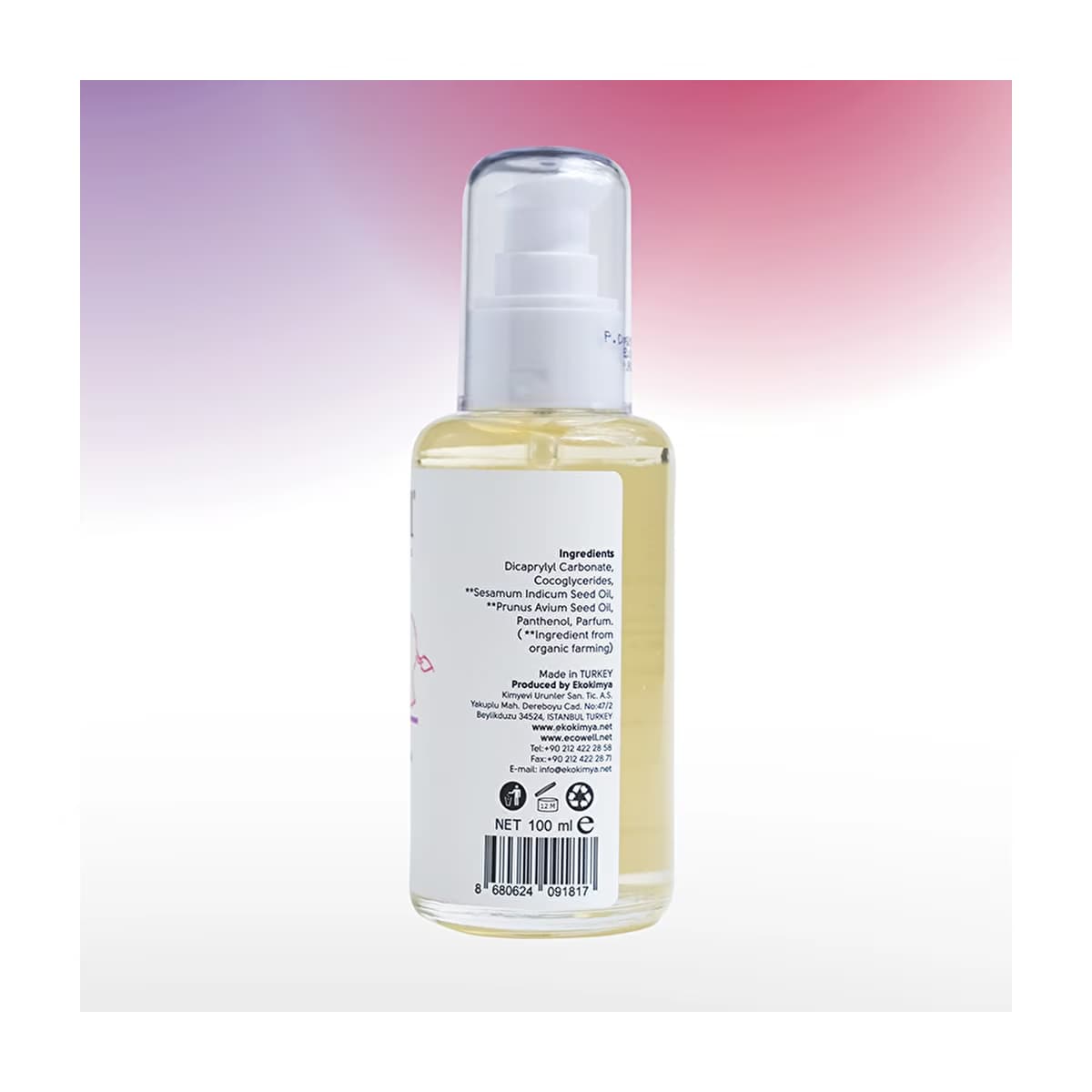 Ecowell Bebek Yağı 100 ml - Gratis 3