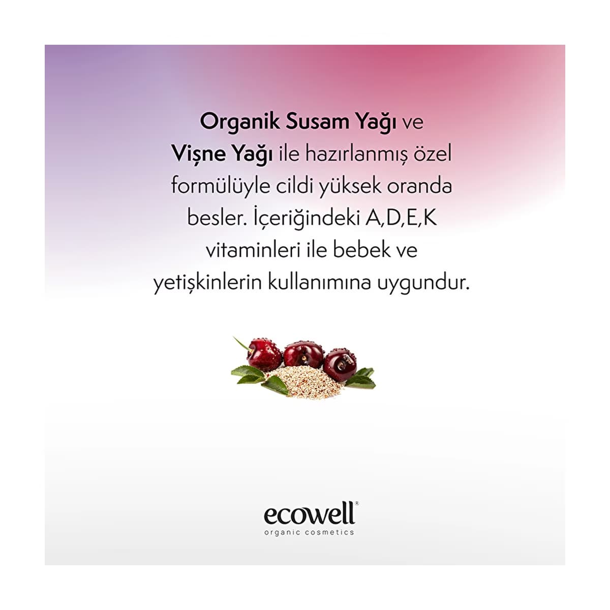 Ecowell Bebek Yağı 100 ml - Gratis 4
