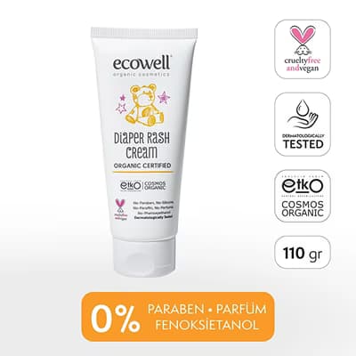 Ecowell Pişik Kremi 110 gr - Gratis