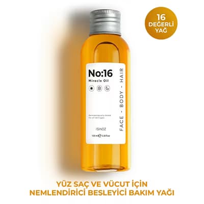 Sinoz No:16 Miracle Oil 100 ml - Gratis