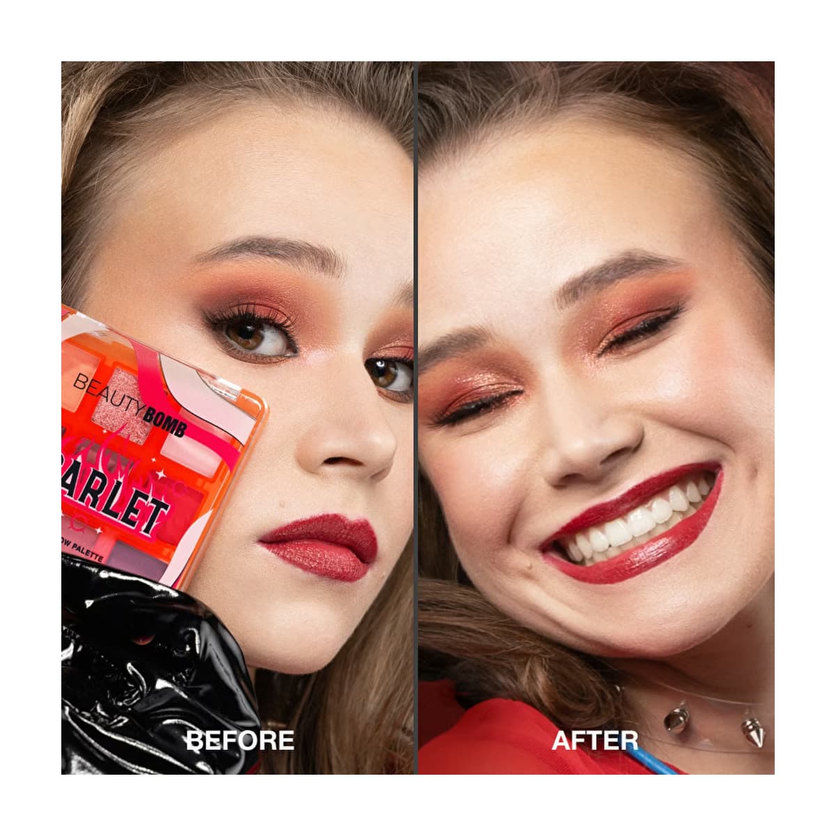 Beauty Bomb Far Paleti Scarlet - Gratis 4