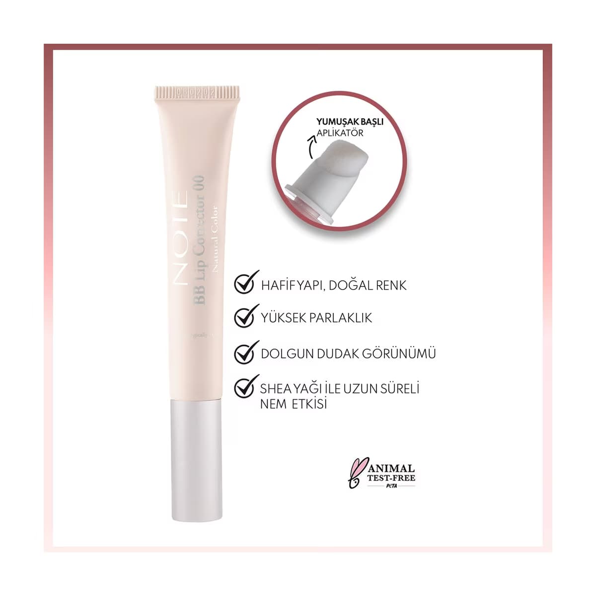 Note BB Lip Corrector 00 - Gratis 3