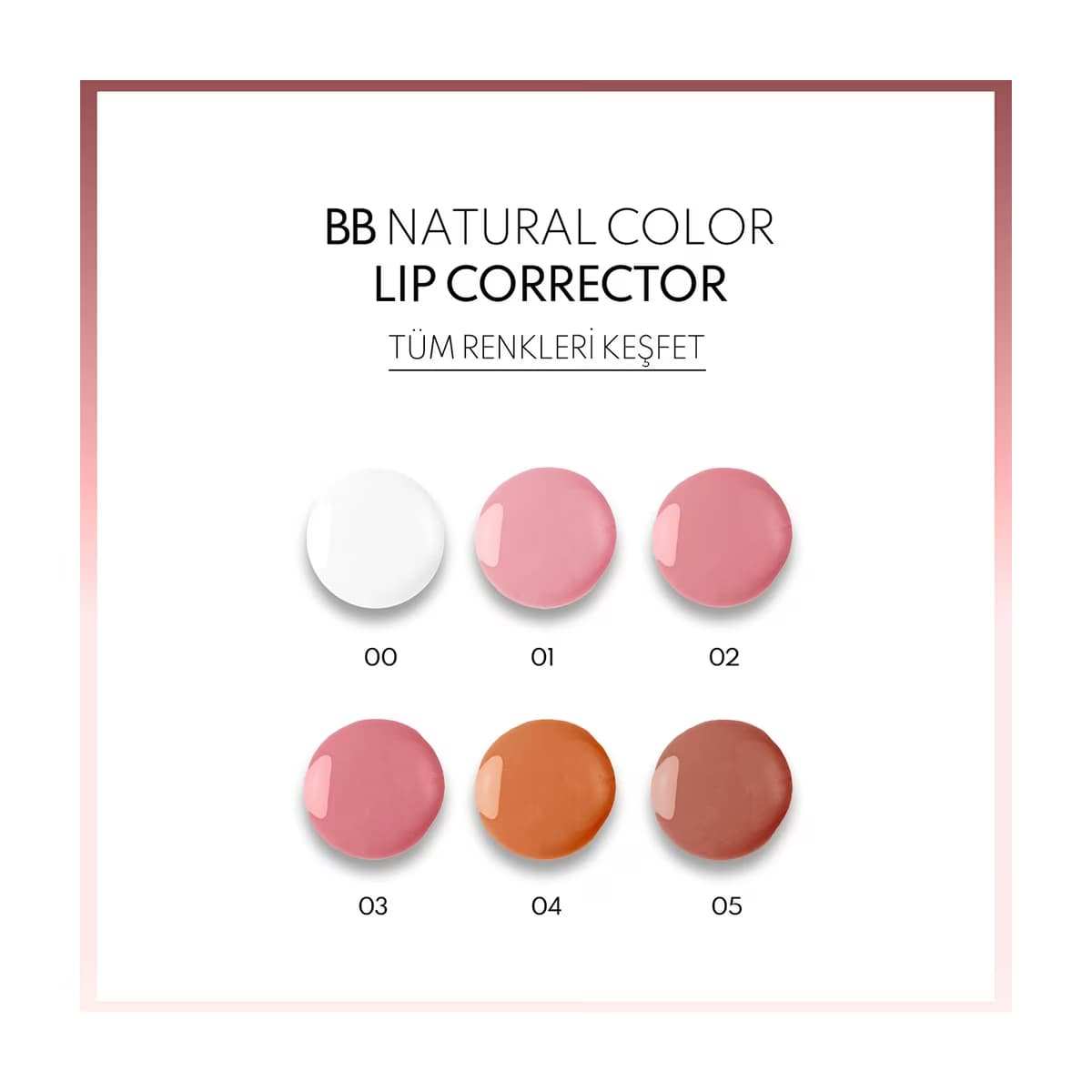 Note BB Lip Corrector 00 - Gratis 5