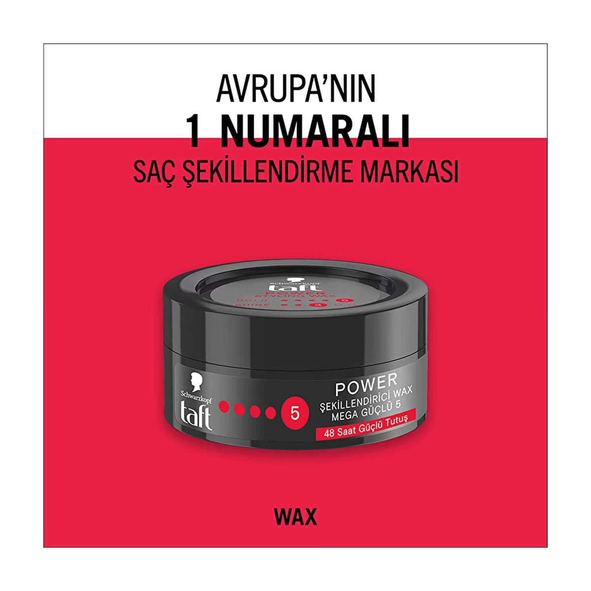 Taft Power Kafein Wax 75 ml - Gratis 4