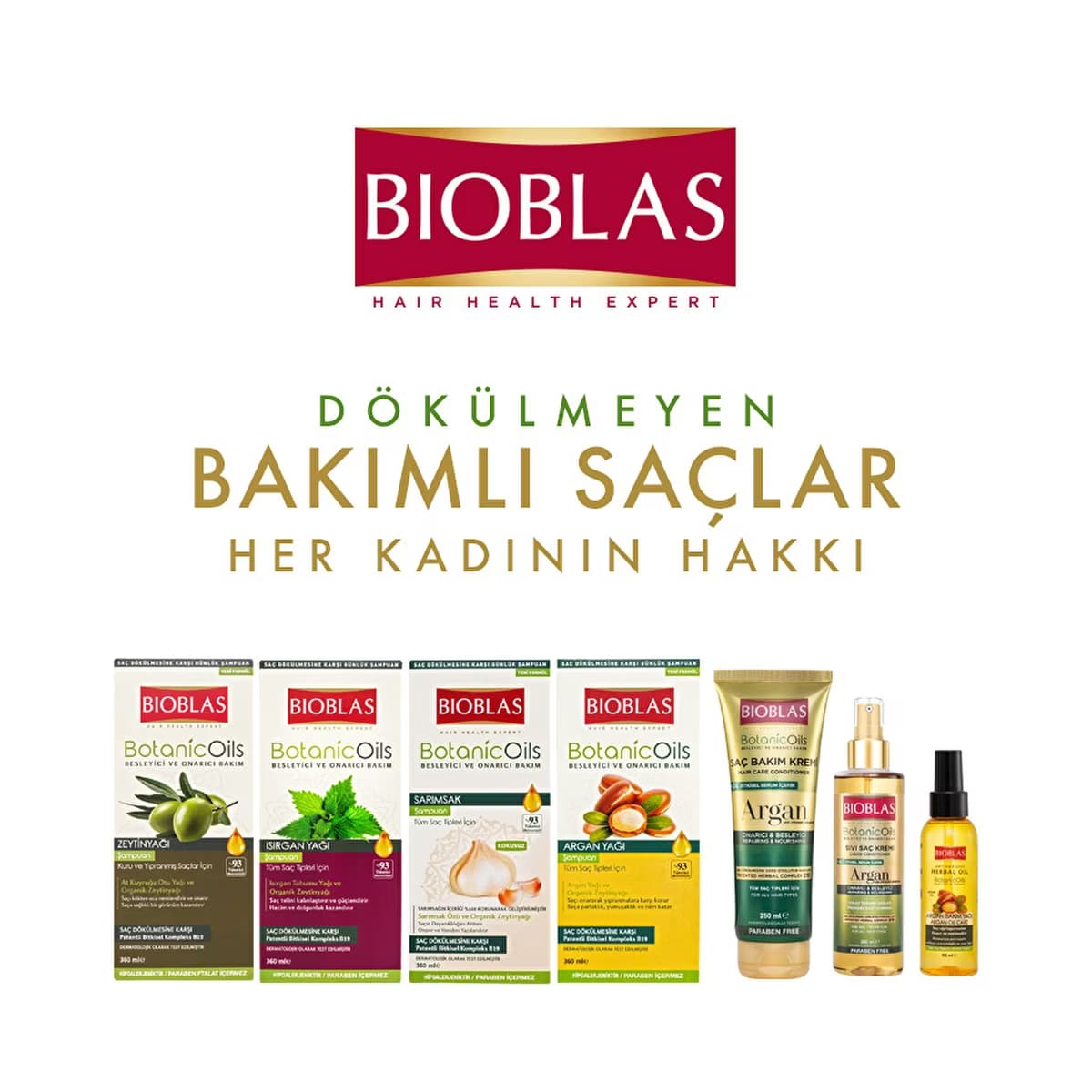 Bioblas Argan Saç Bakım Kremi 250 ml - Gratis 4
