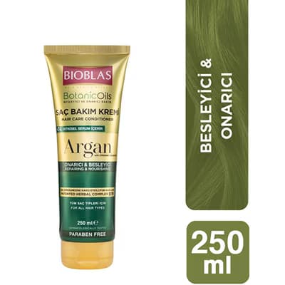 Bioblas Argan Saç Bakım Kremi 250 ml - Gratis