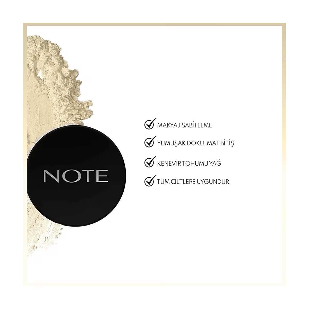 Note Banana Setting Pudra 02 - Gratis 2