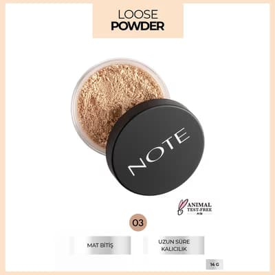 Note Loose Pudra 03 Porcelain - Gratis