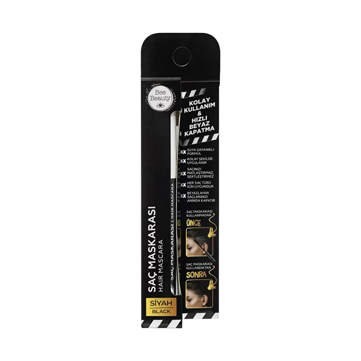 Bee Beauty Saç Maskarası Siyah - Gratis 2