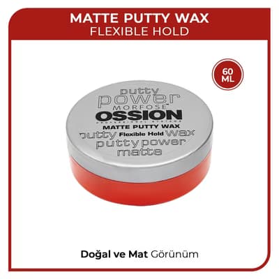 Morfose Ossion Putty Matte Wax 60 ml - Gratis