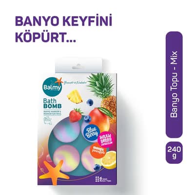 Balmy Banyo Topu 40 gr 6'lı - Gratis
