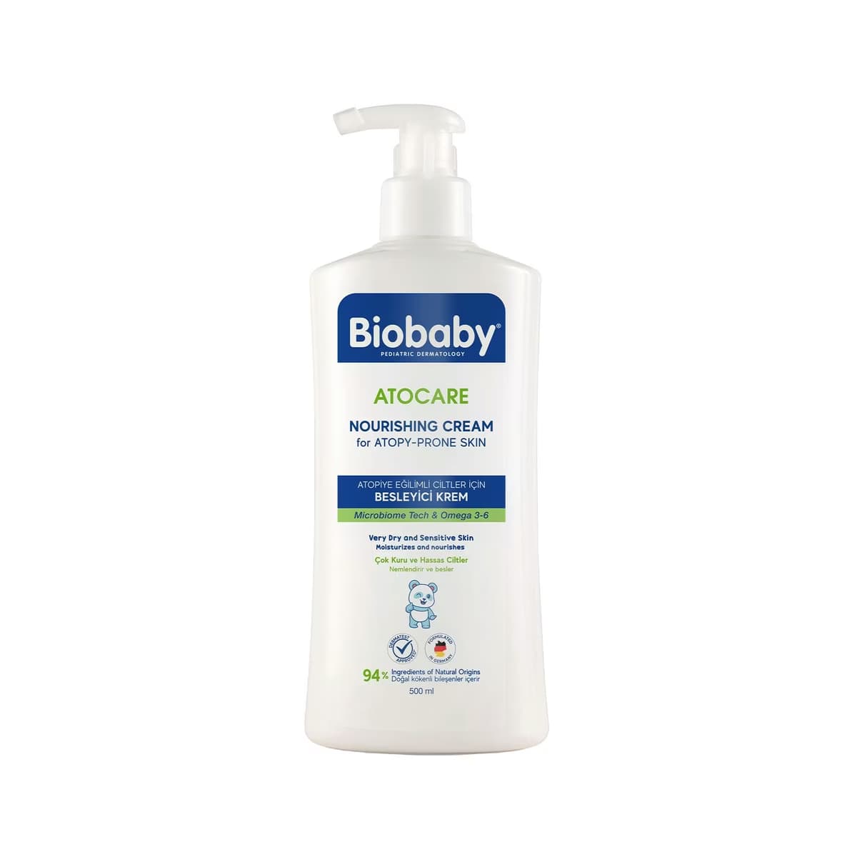 Biobaby Atocare Besleyici Krem 500 ml - Gratis