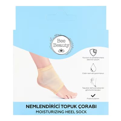 Bee Beauty Nemlendirici Topuk Çorabı - Gratis