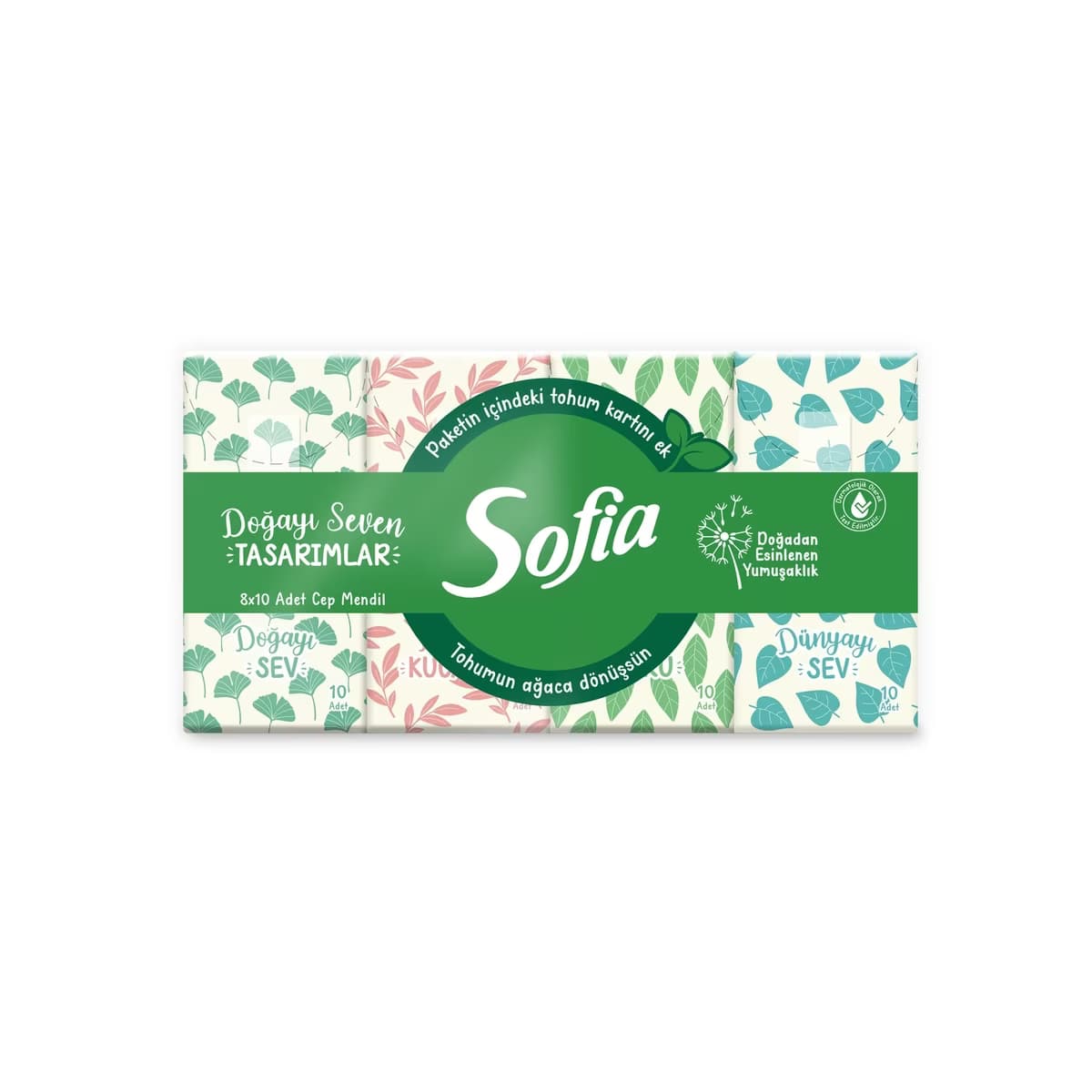 Sofia Cep Mendili 8 x 10 Adet - Gratis
